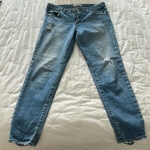 Moussy distressed skinny jeans size 28
